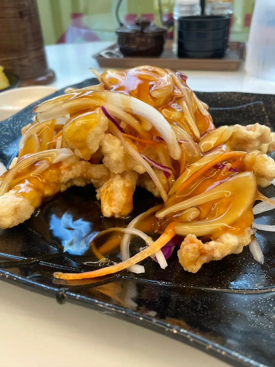 Mini tangsuyuk, good for sharing among a group