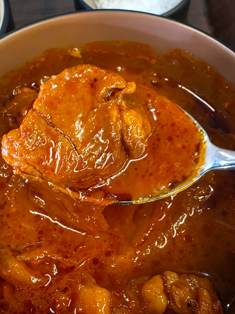 돼지고기가 들어간 얼큰한 찌개