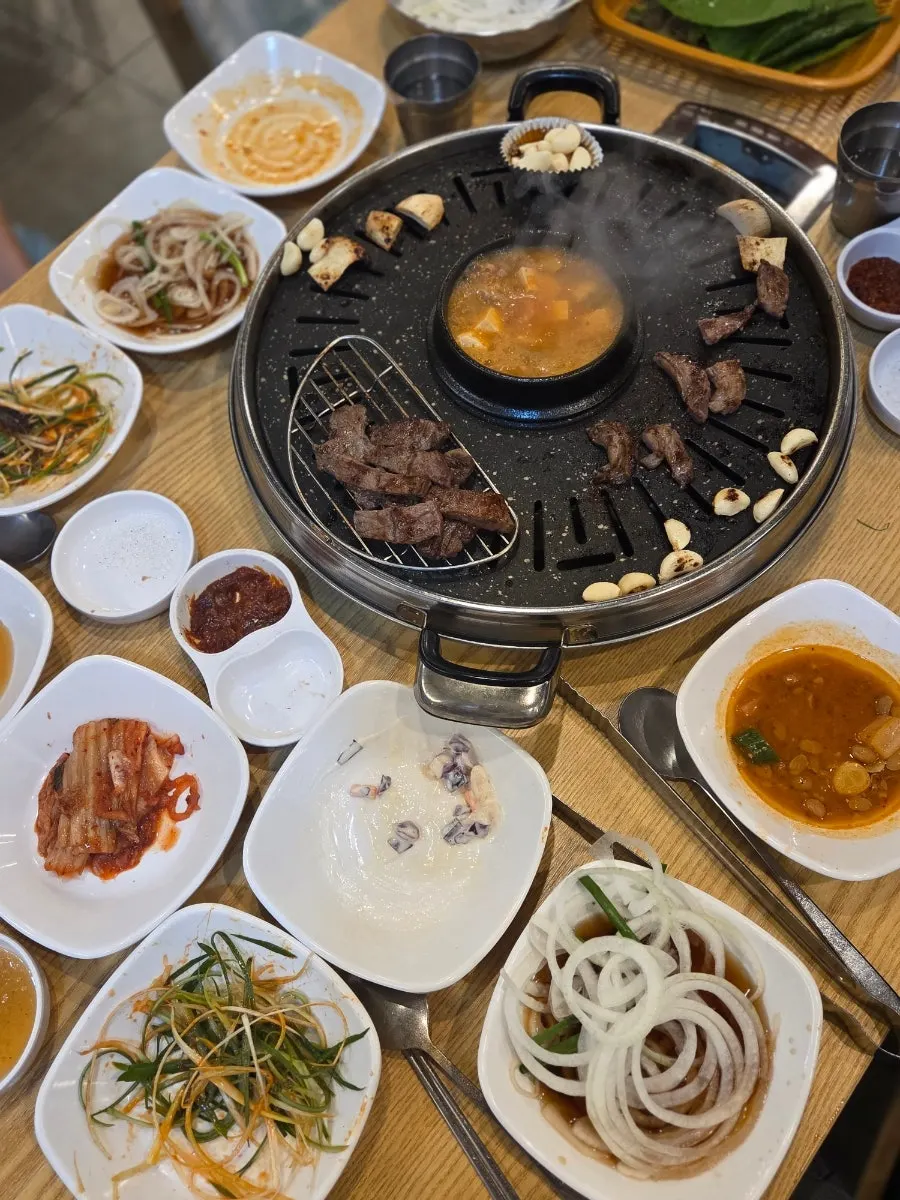마무리로 주문한 비빔냉면