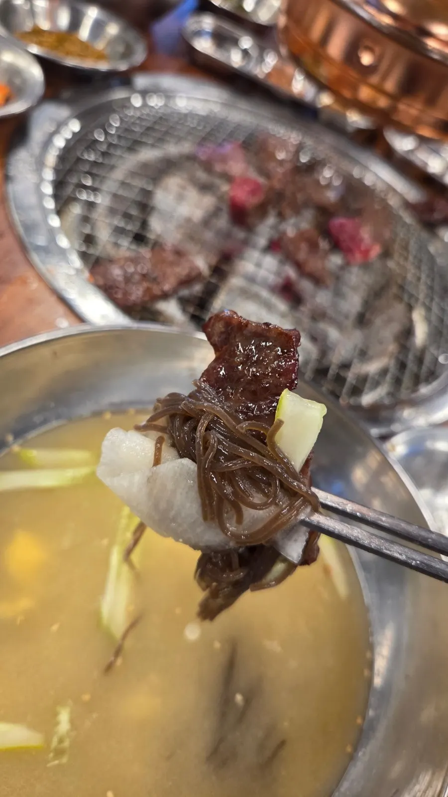 유채꿀양념 소고기 구이
