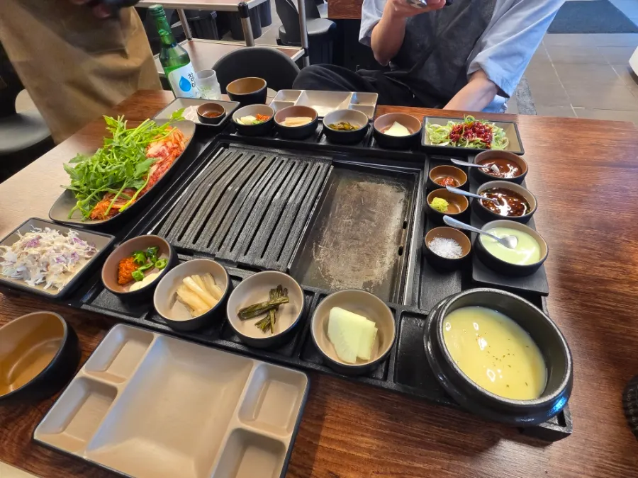 매장 내부에 마련된 화장실 공간