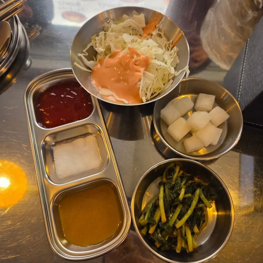 Old-school salad served as a side dish