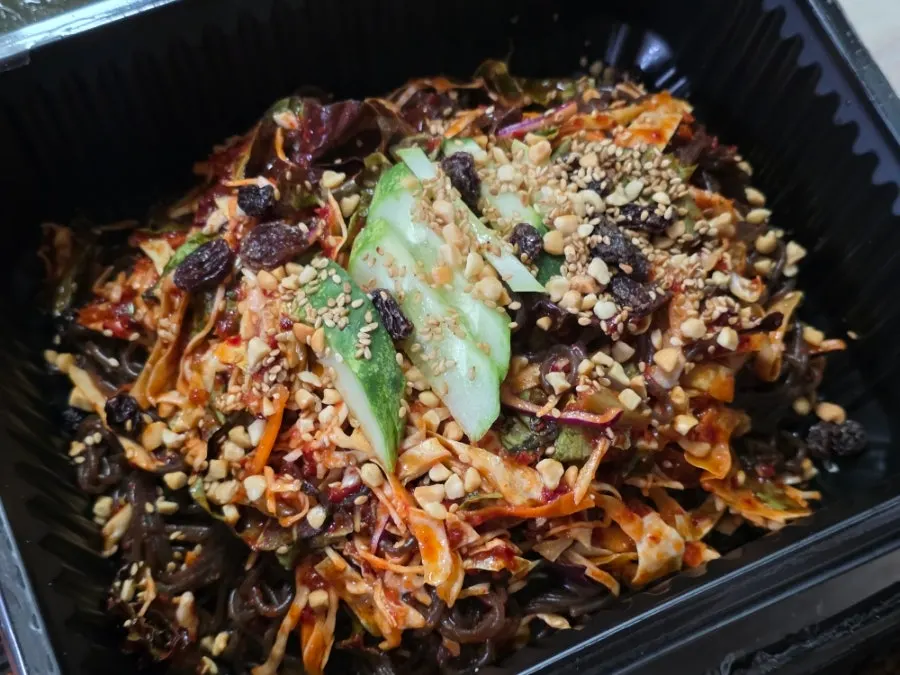 불맛 살아있는 불족발 클로즈업