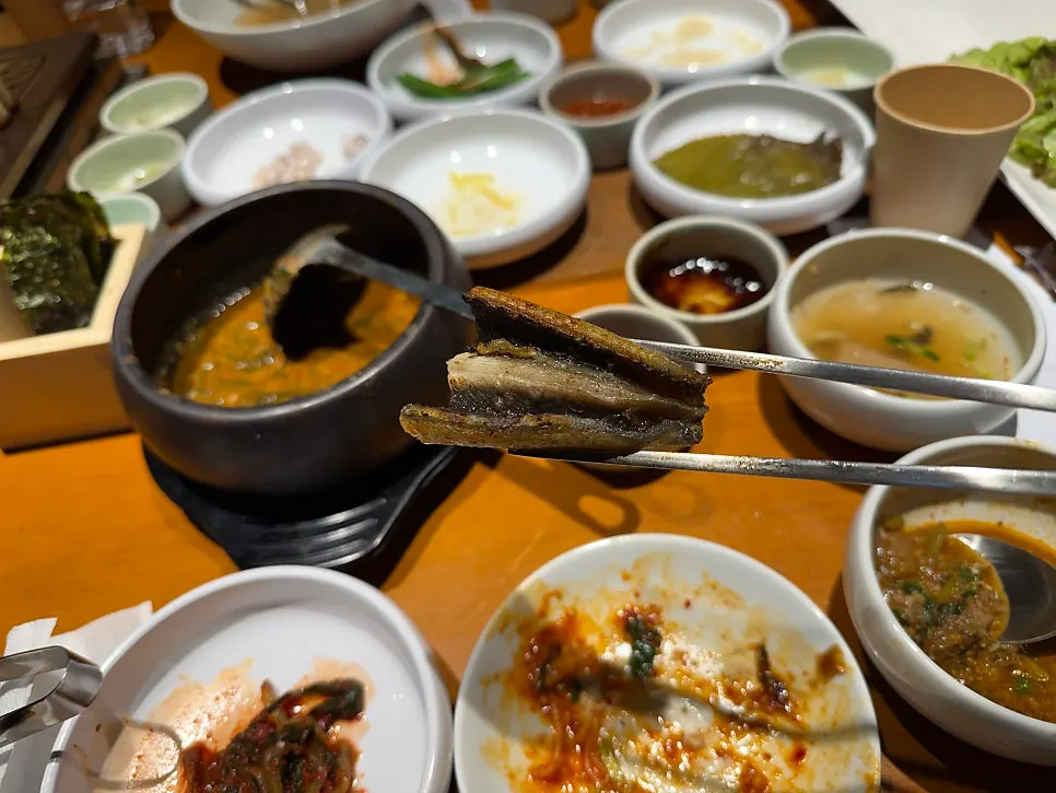 기력 보충용 장어 꼬리 구이