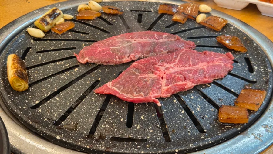 Bucheotsal cut of beef at Jangsodam