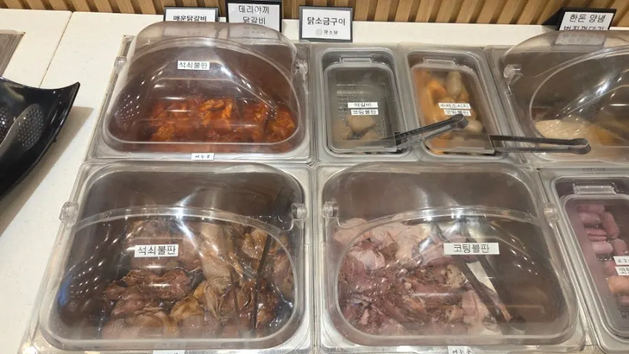 Self-bar corner at Jangsodam Cheongna Main Branch