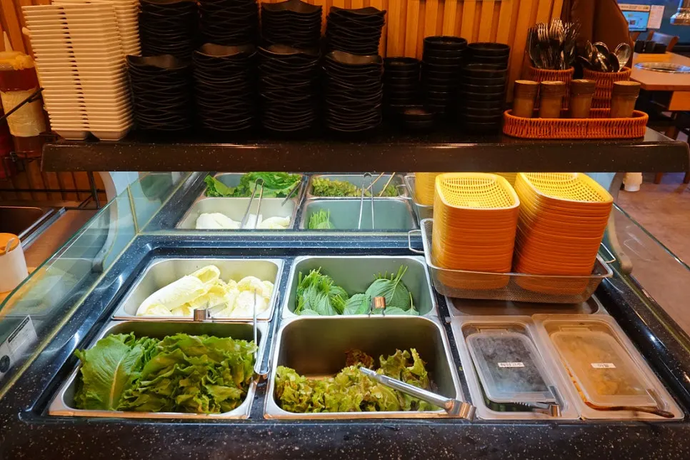 Set menu and pricing board at Jangsodam Cheongna Main Branch