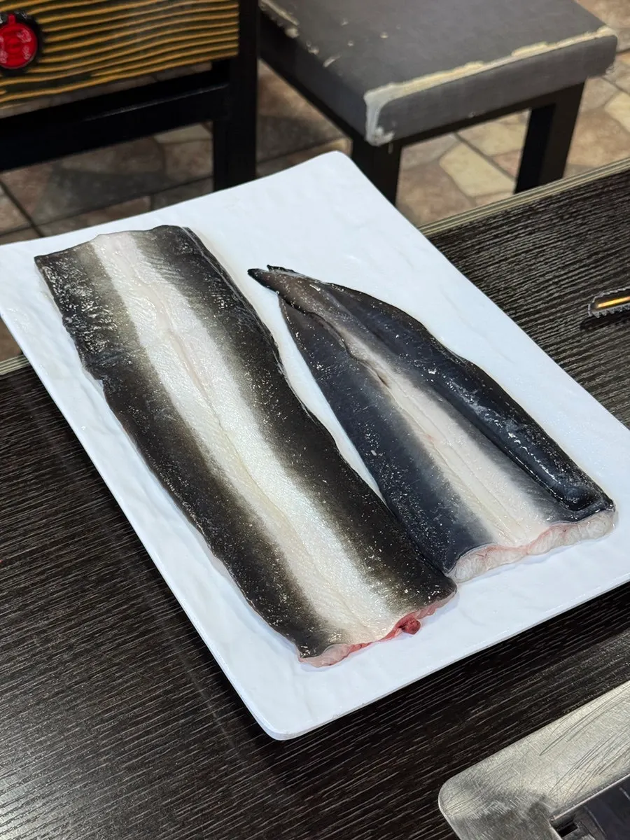 A pack of eel juice served as standard