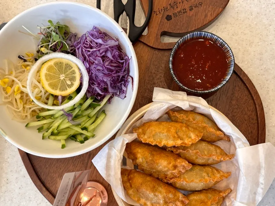 한정판 조치원 복숭아 비빔국수