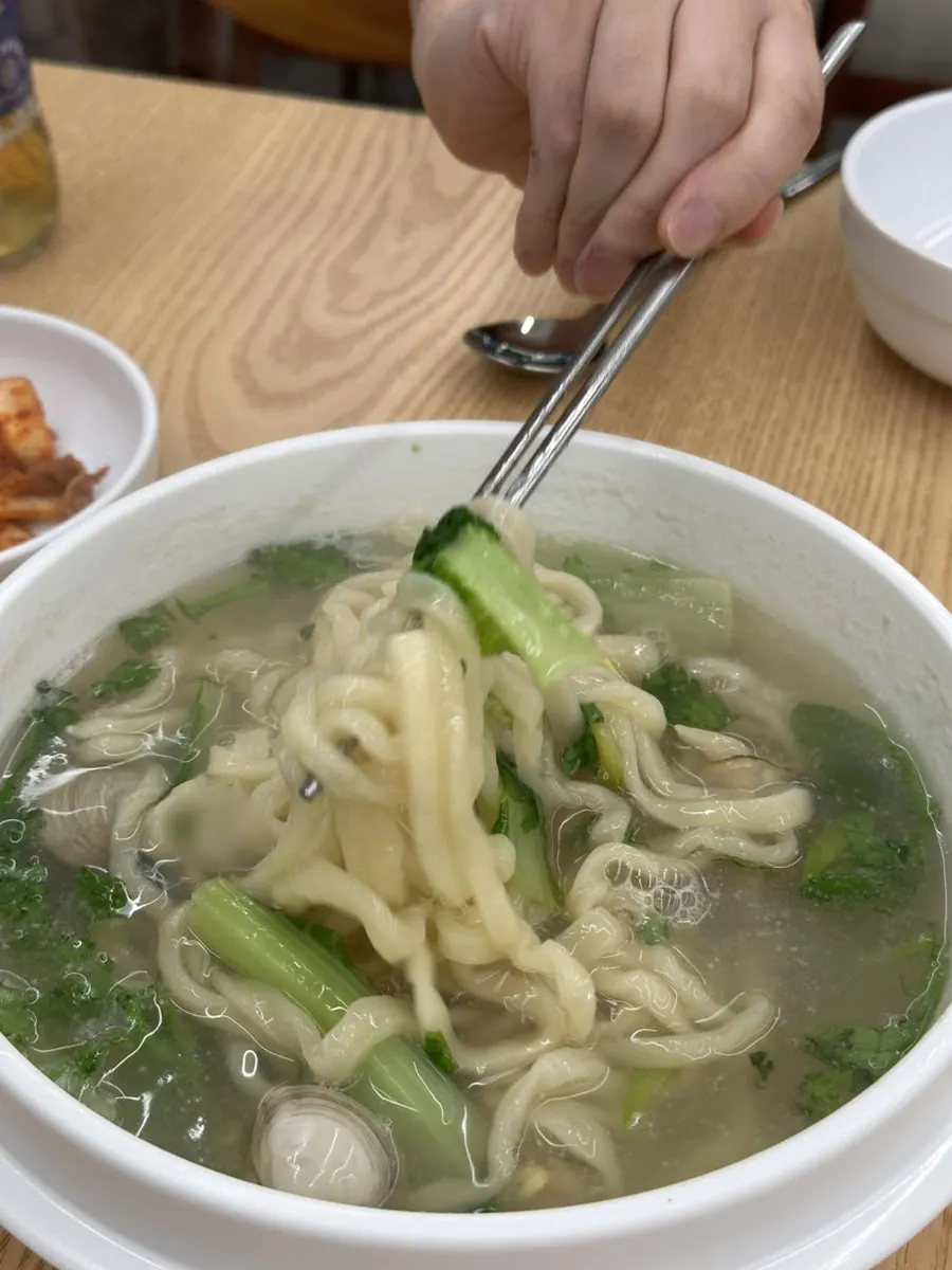 Side dishes and dining essentials at the self-serve bar