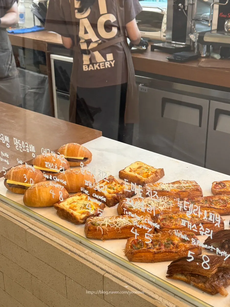 スタックベーカリーの店内で撮ったパンの写真