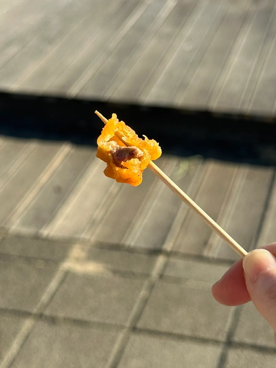 Tender chicken drumstick meat