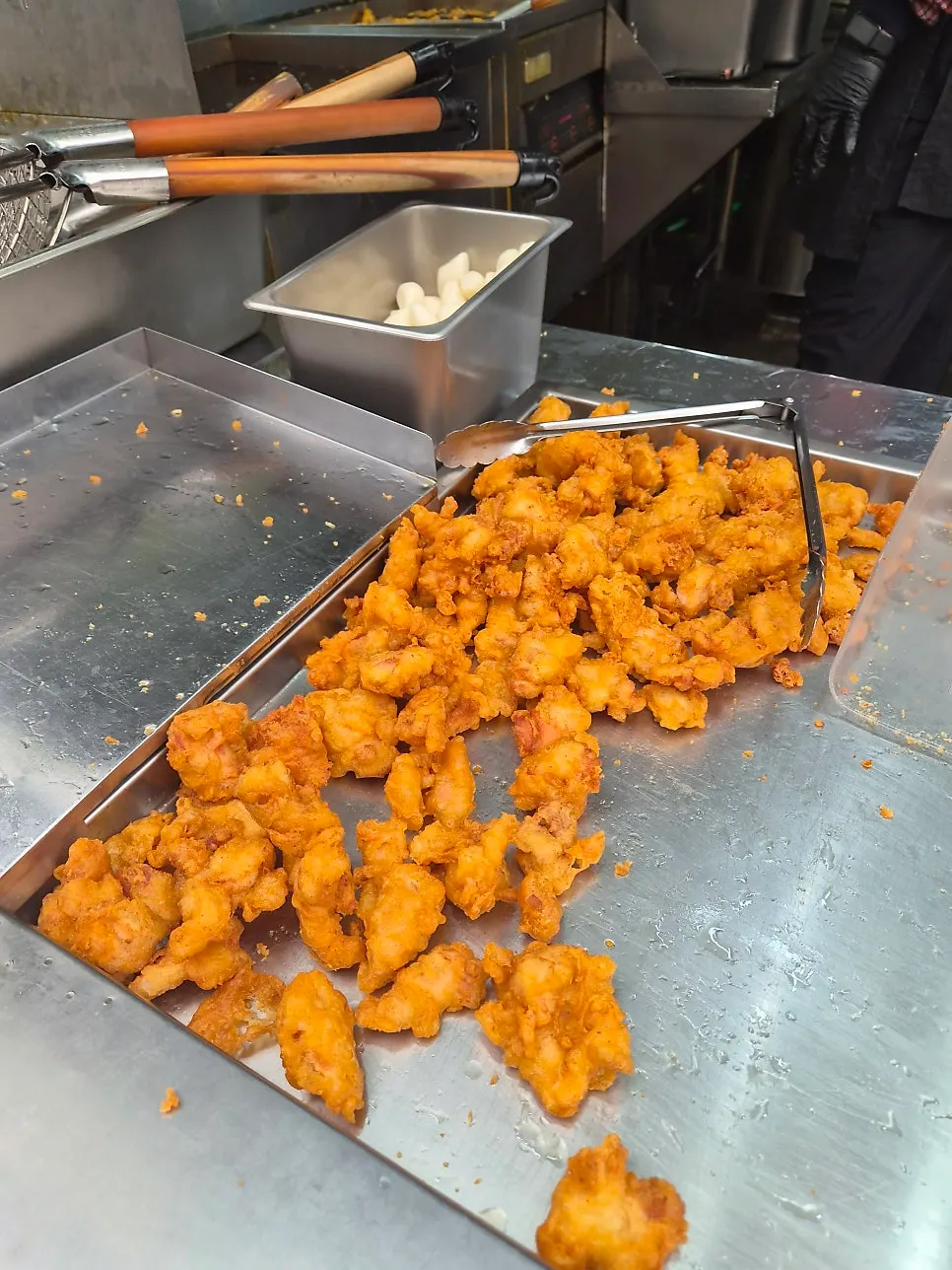 Mr. Kim's Chicken Jayang Market Branch, known for its dakgangjeong