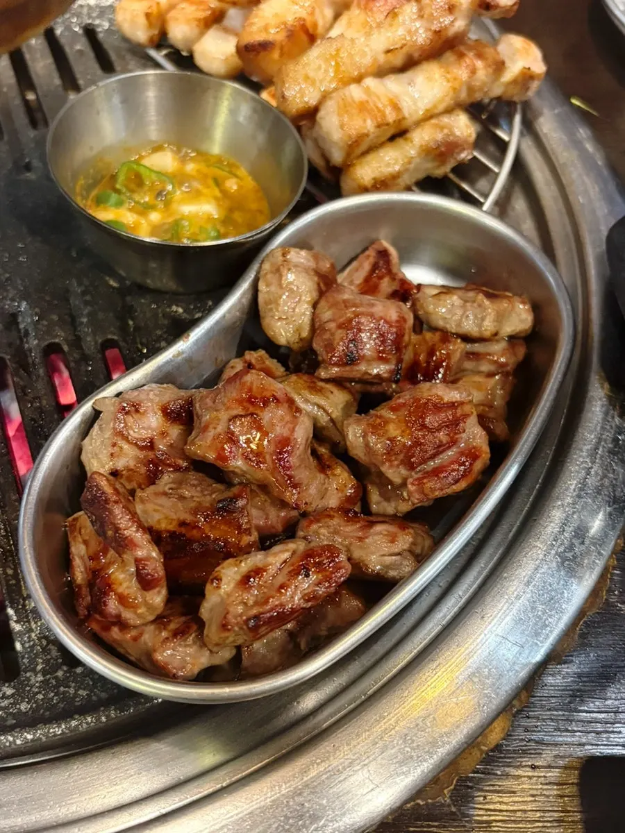 Sốt meljeot ăn kèm thịt