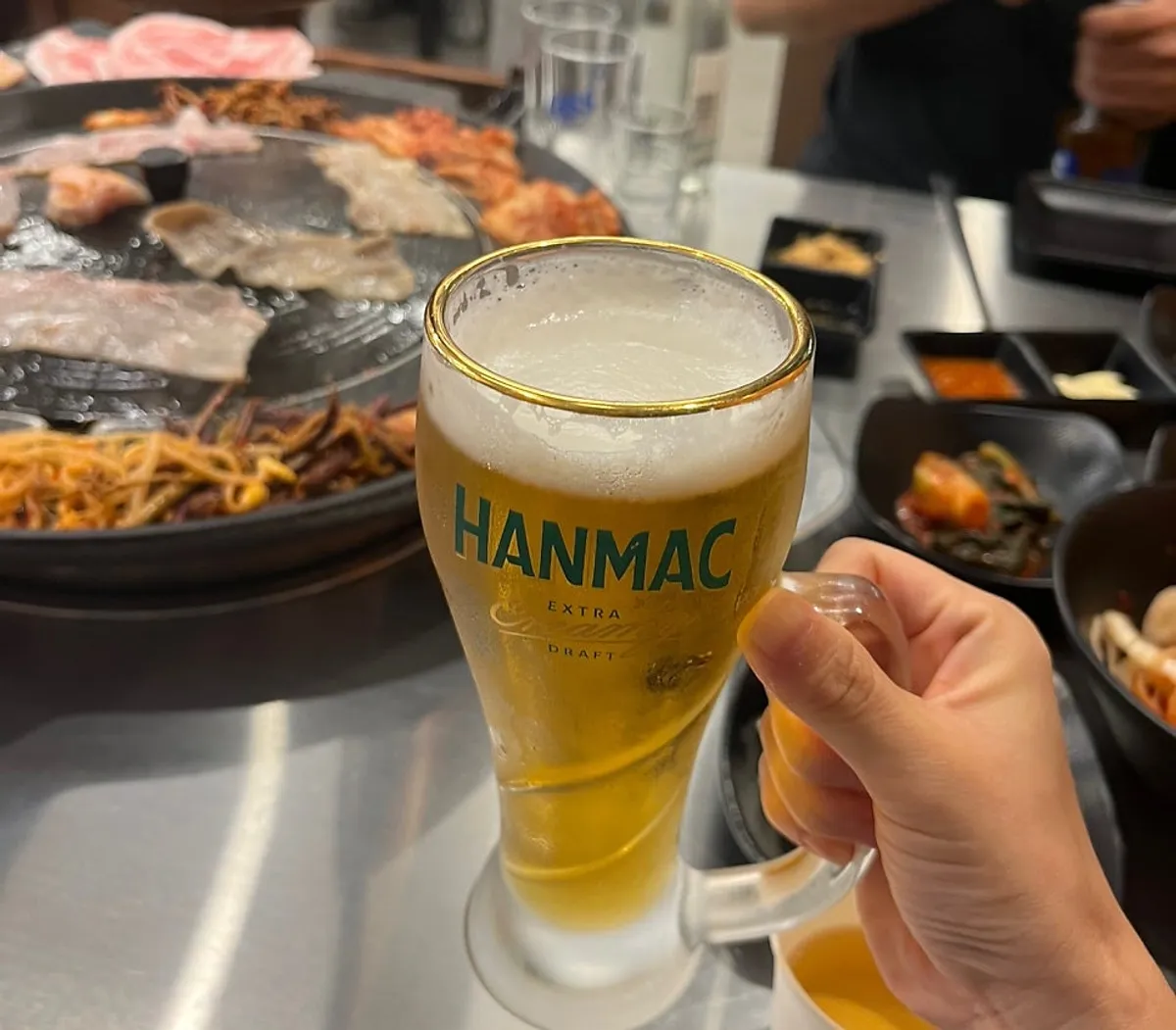 Hero image announcing a return visit to Ssamchae Sotttukkeong Samgyeopsal