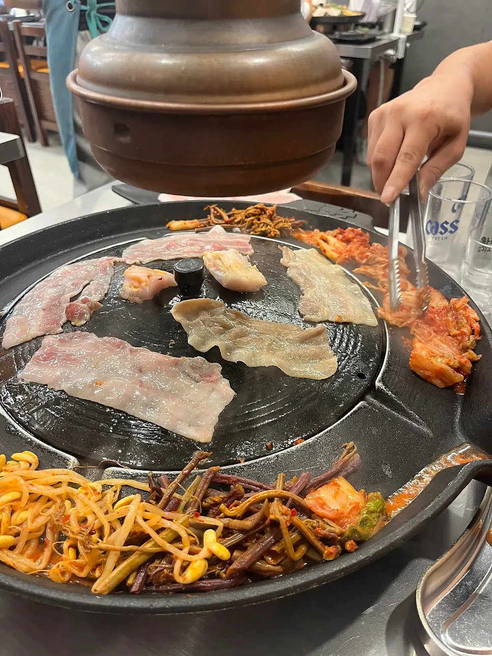Ordered frozen pork belly and pork skin