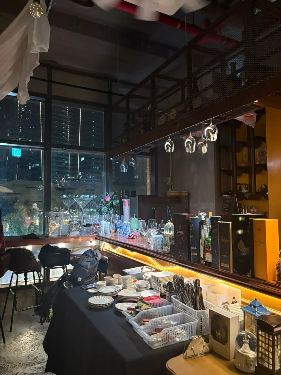 The warmly lit interior of Jazz 257