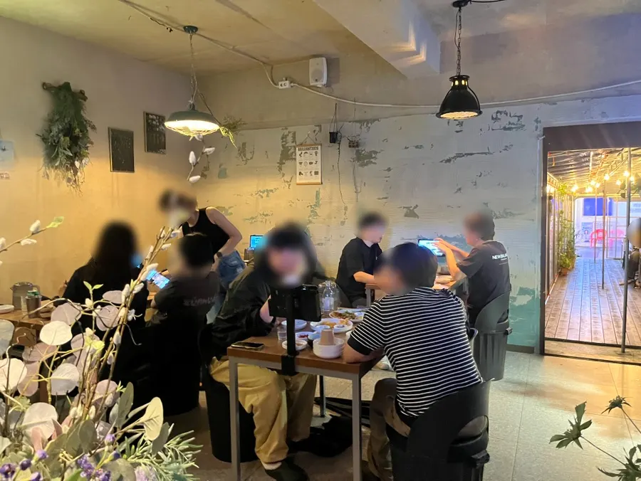 만석인 잔상 내부 매장 모습