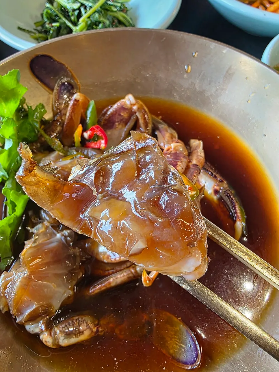 Deojinji pork galbi that the kids enjoyed too