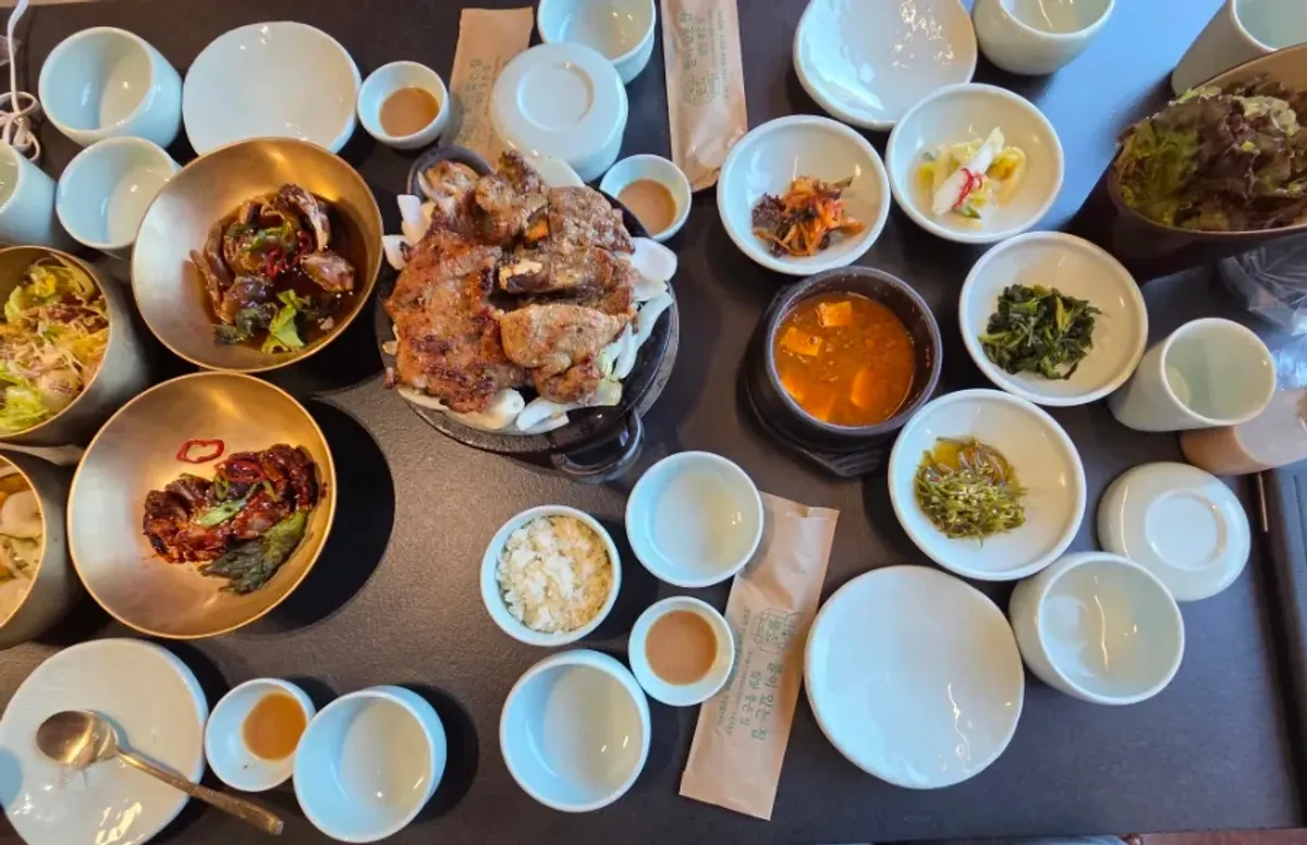 제천 리솜포레스트 근처 숯불갈비집 더진지 대표 사진