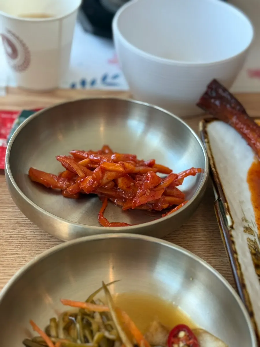 The self-serve banchan corner