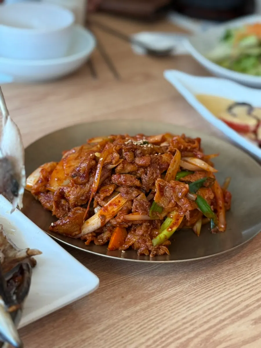 Deulbabae's bulbeombeok jeyuk set