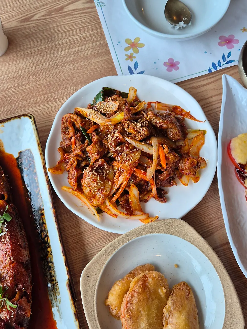 Deulbabae side dishes eaten with rice