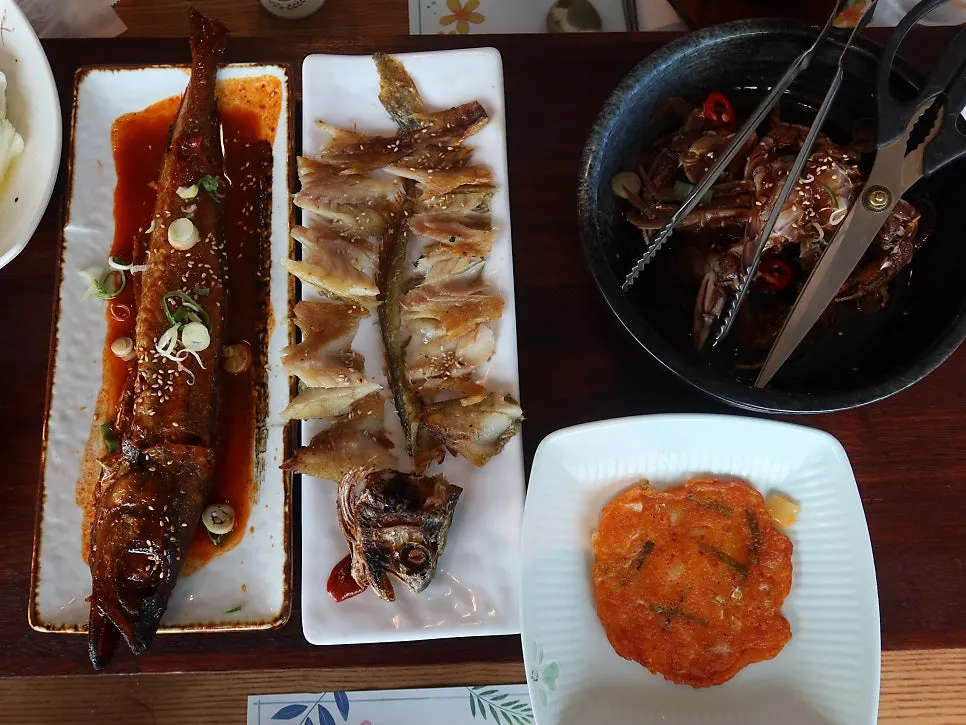 무한 리필 기본 반찬 코너