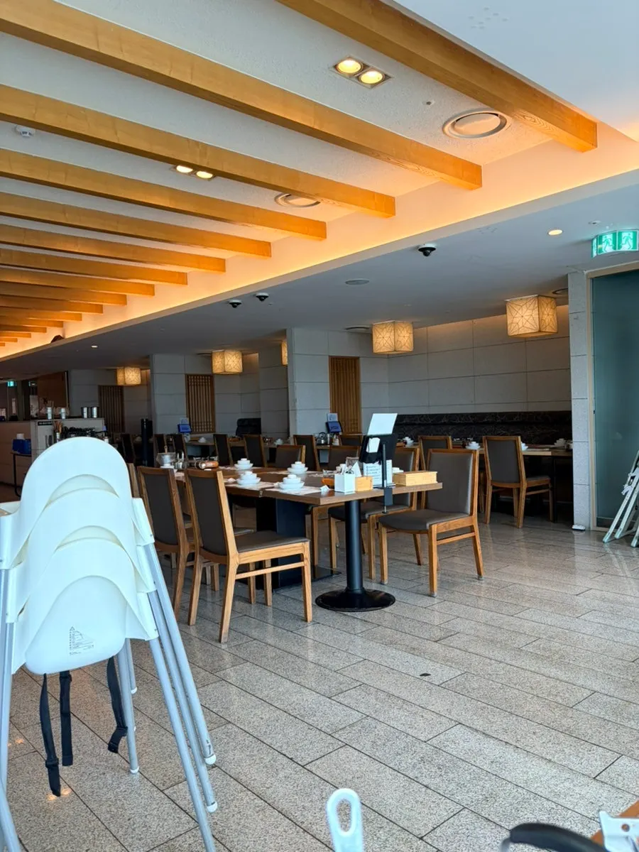 Dining area at Deulbabae in Forest Resom