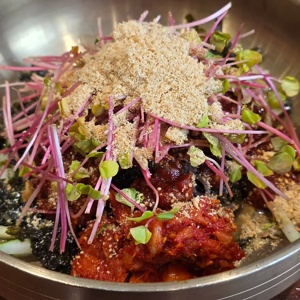 Post about the pure buckwheat noodles at Seomin Makguksu