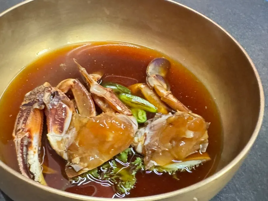Cận cảnh đĩa món ăn kèm của Deojinji