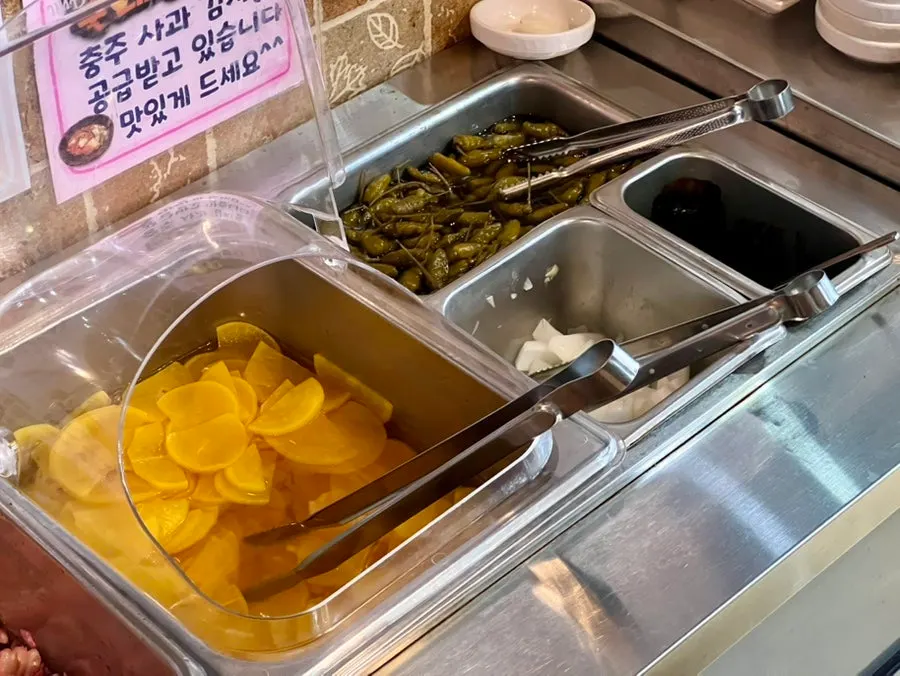 Table spread of the ordered Chinese dishes