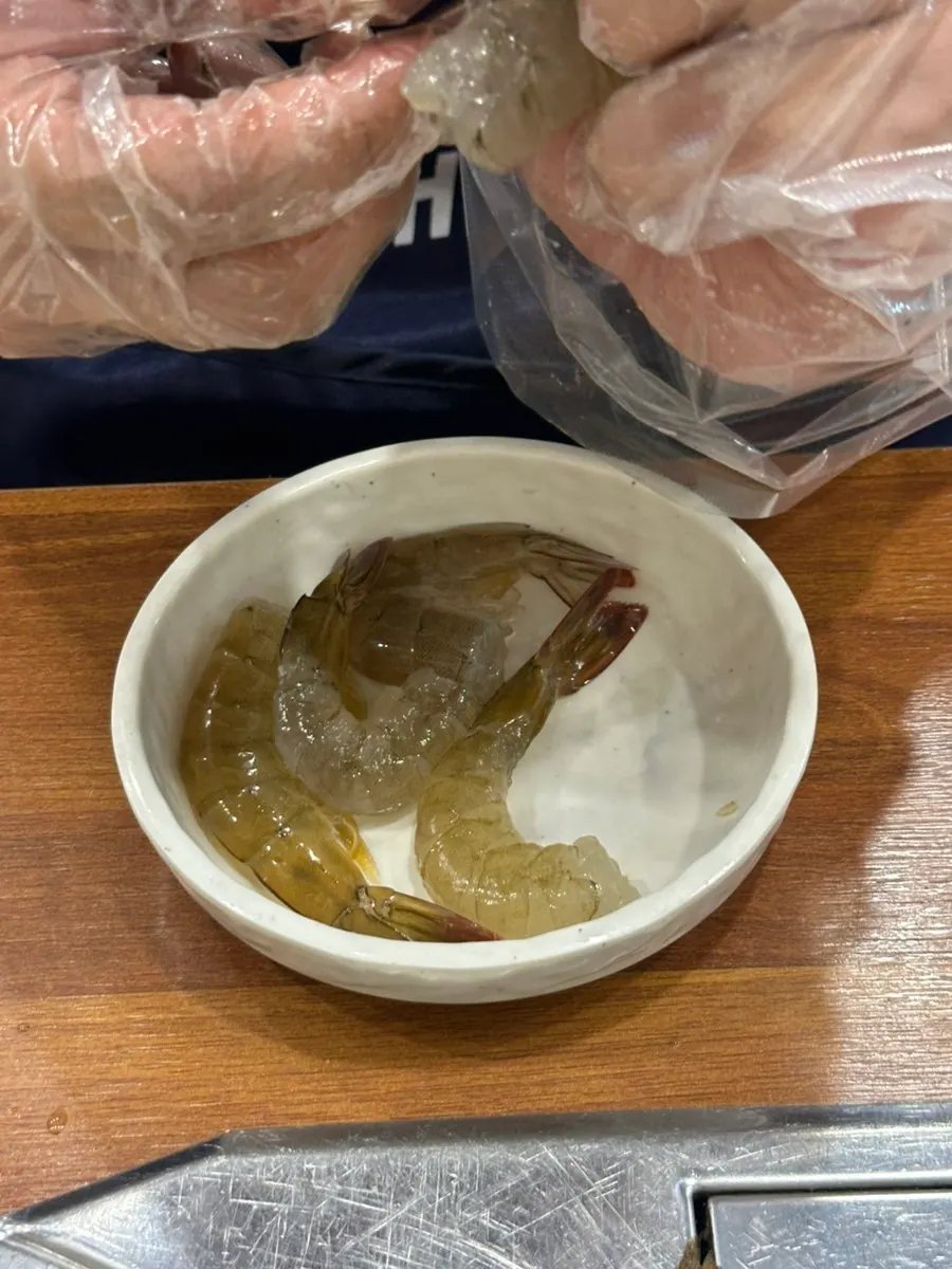팔딱팔딱한 맛보기 생새우회
