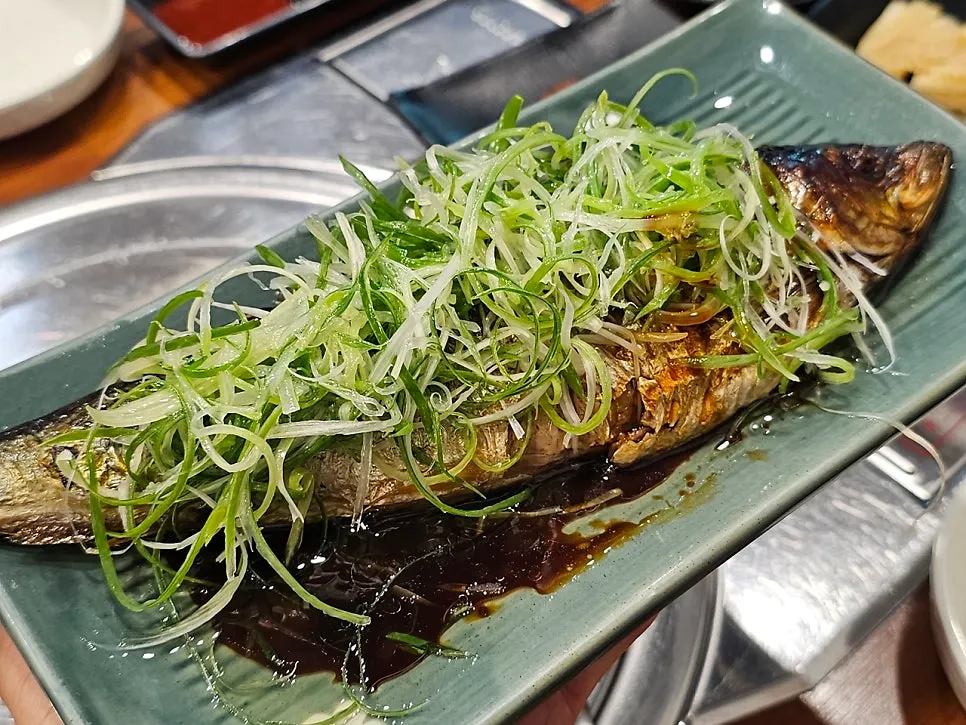 Herring served as a basic side dish