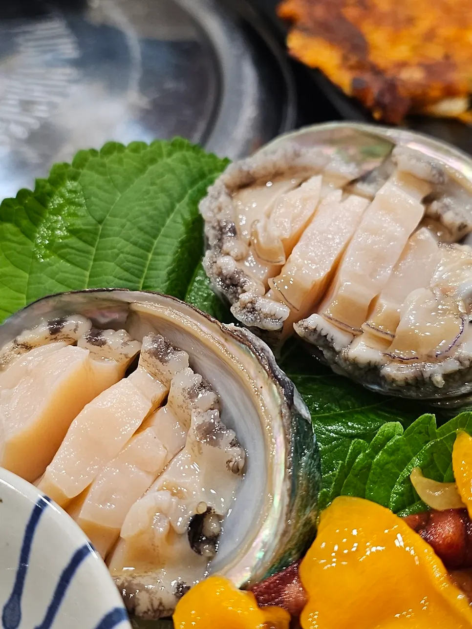 Assorted sea cucumber, boiled octopus, and clams