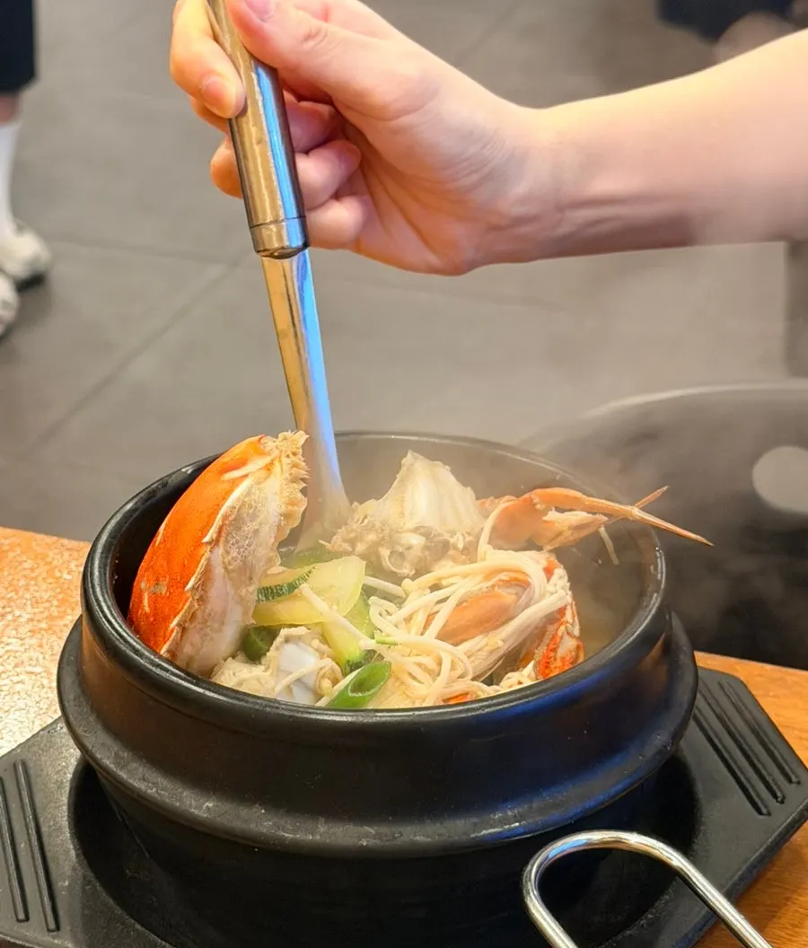 건더기가 푸짐한 된장찌개