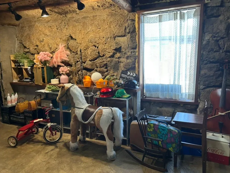 Chairs, clothes and other self-photo props