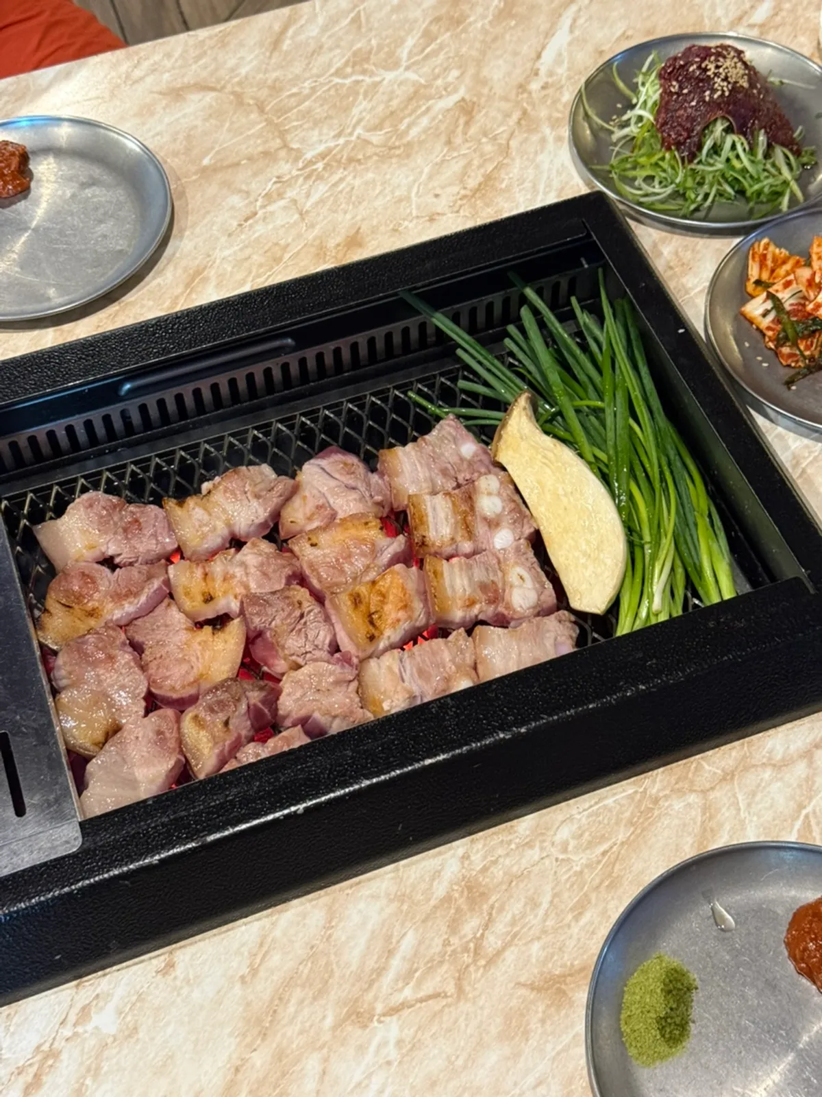 Visit to Pork80 for black pork near Jeju Airport