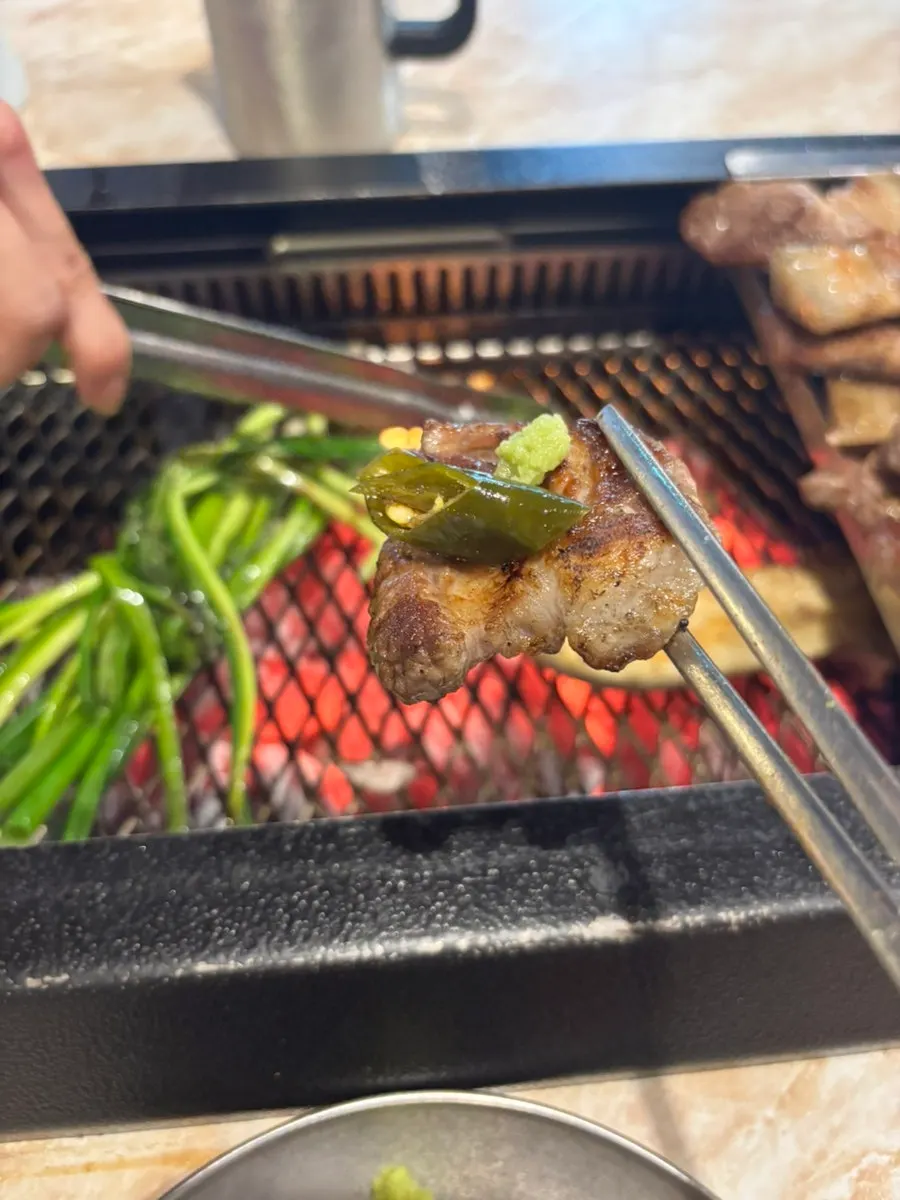 포크80 제주공항점 흑돼지 식사 마무리 상차림