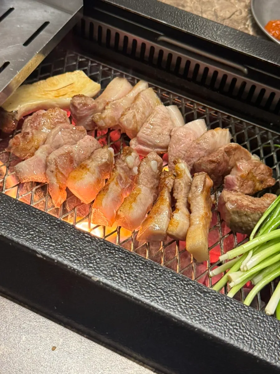 포크80 제주공항점 흑돼지 난축맛돈 상차림