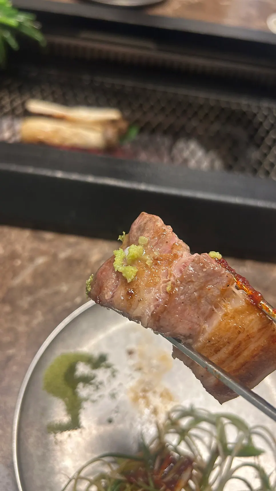 A fully grilled piece of nanchukmatdon