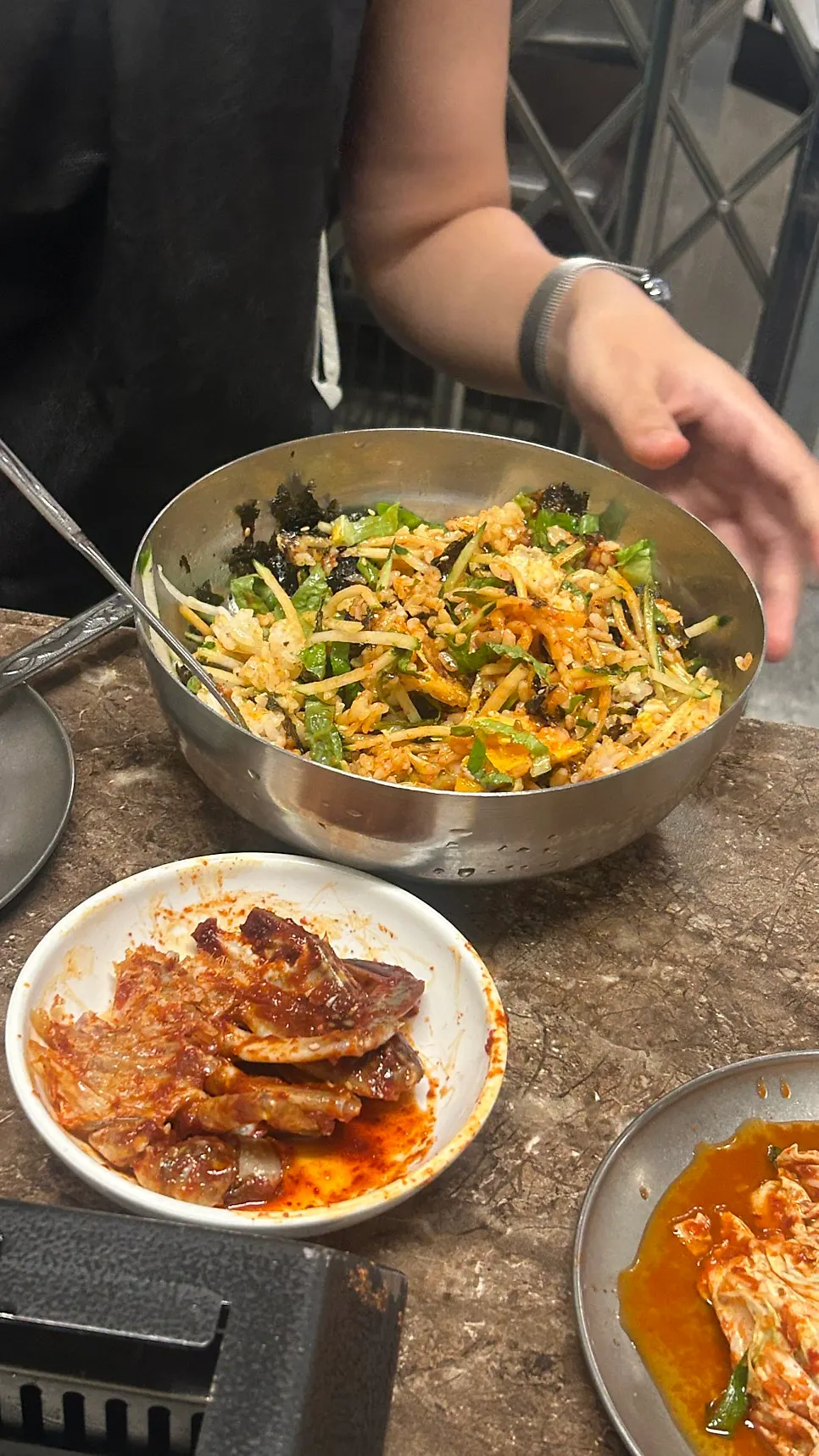 A spoonful of meljorim bibimbap