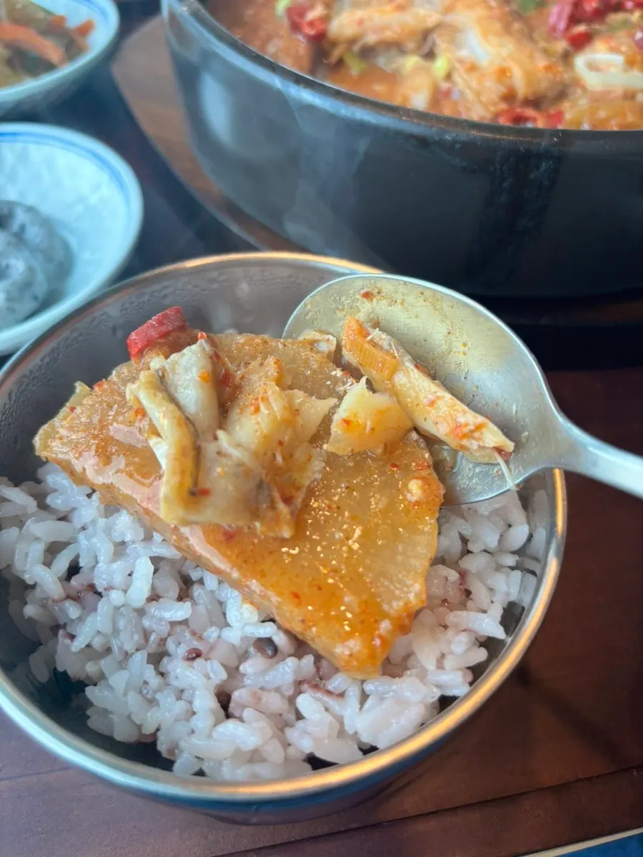 자박한 양념의 갈치조림