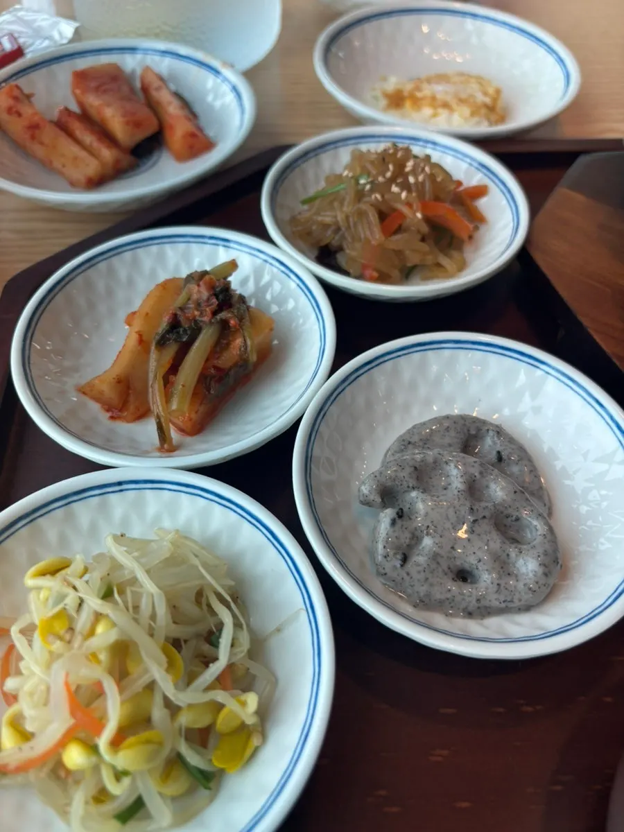 갈치조림 정식 반찬 구성