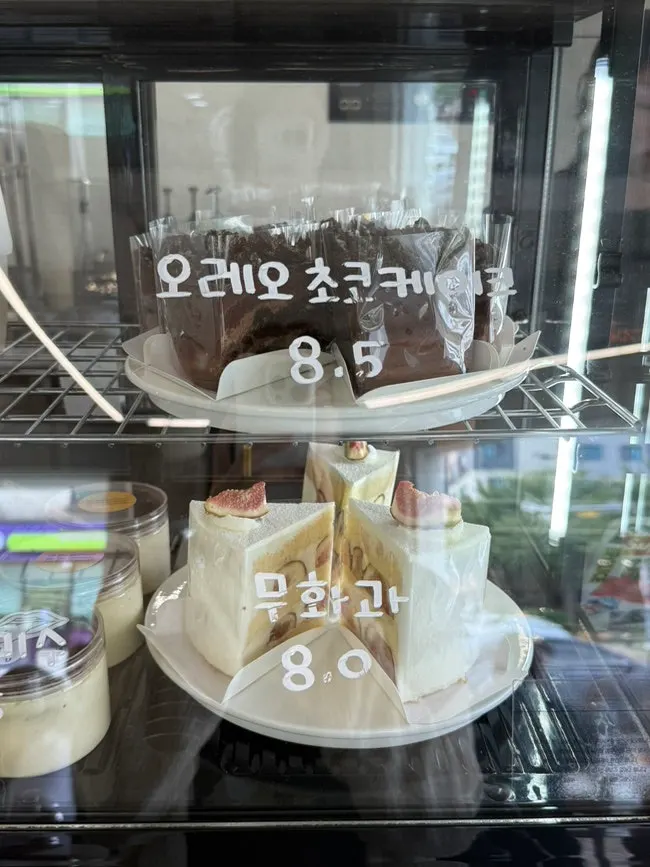 Dessert corner at Gluttony Coffee