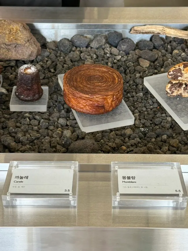 Financier varieties at Gluttony Coffee