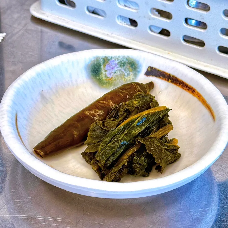 Pickled chili side dish