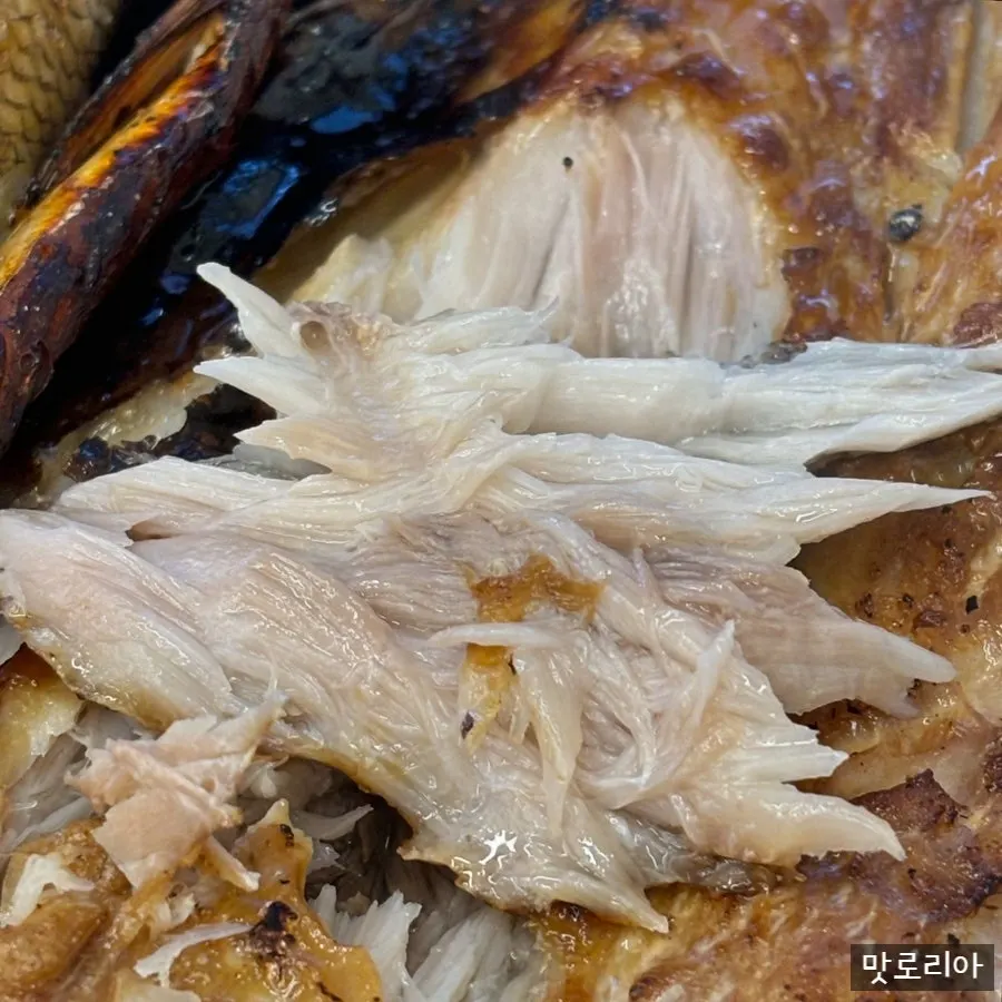 살이 오동통한 고등어구이