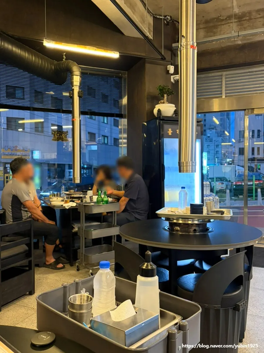 Busy restaurant interior full of diners