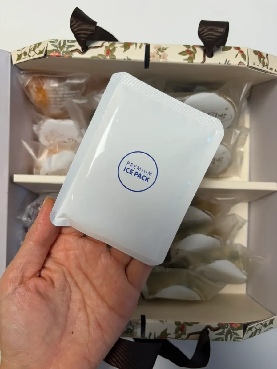 Five flavors of omegi-tteok individually packed